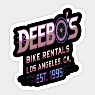 Deebo's Bike Rentals Los Angeles, ca 1955 Sticker